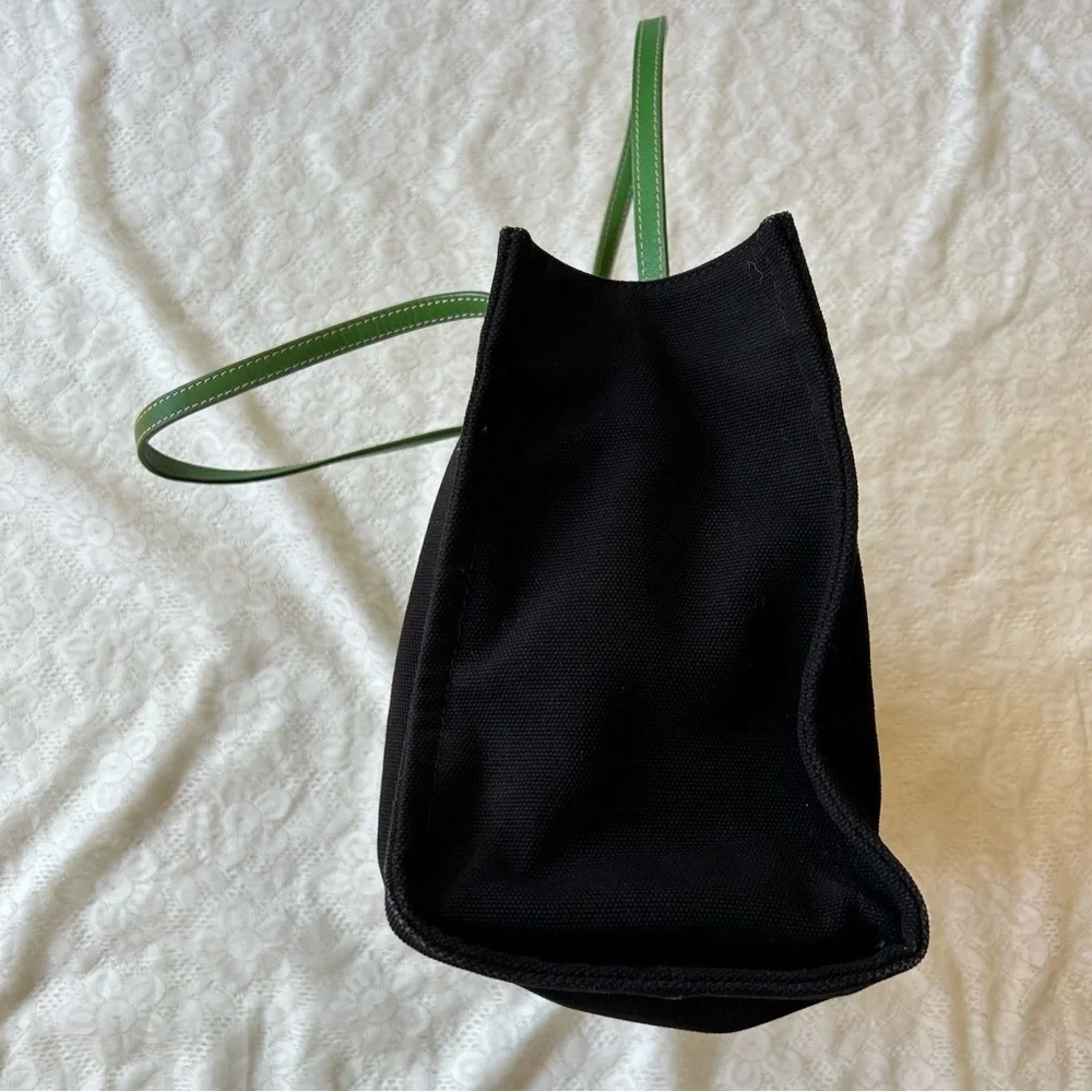 Kate spade black Green bag